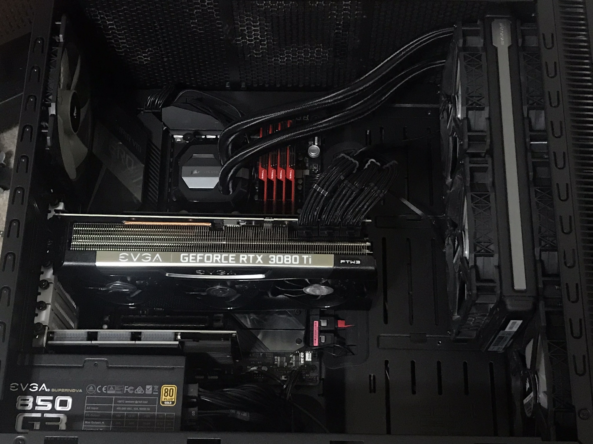 Inside of a computer