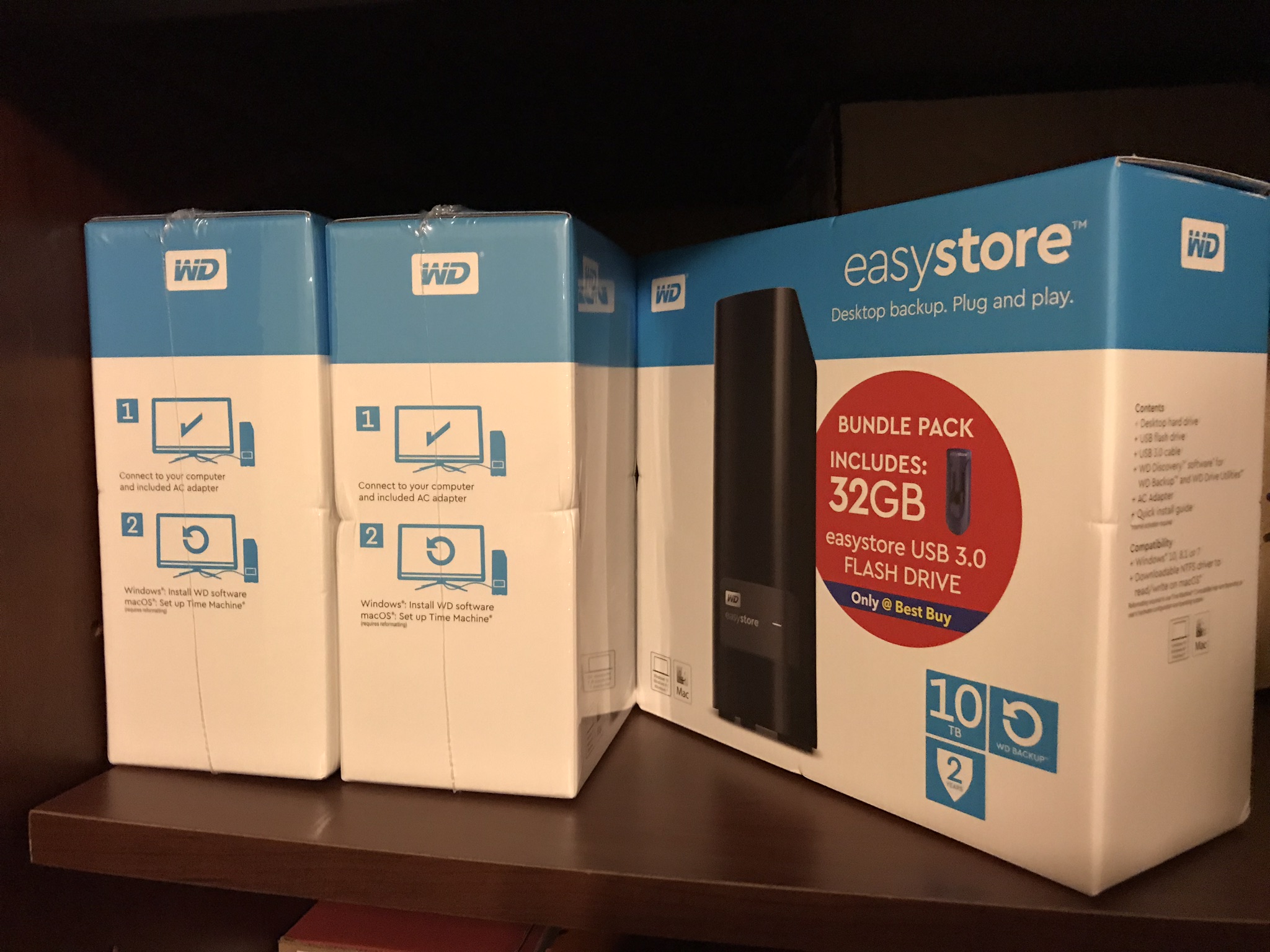 WD Easystore 10TB external hard drive